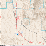 ANST Topo Map 15-2 Tortilla Mountains 2 Preview 1