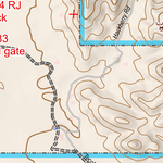 ANST Topo Map 15-2 Tortilla Mountains 2 Preview 2