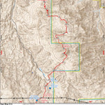 Arizona Trail Association ANST Topo Map 15-4 Tortilla Mountains 4 a digital map
