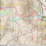 Arizona Trail Association ANST Topo Map 16-1/15-5 Gila River Canyons 1 a digital map