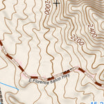 Arizona Trail Association ANST Topo Map 16-1/15-5 Gila River Canyons 1 a digital map