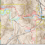 ANST Topo Map 16-1/15-5 Gila River Canyons 1 Preview 1