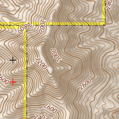 ANST Topo Map 16-1/15-5 Gila River Canyons 1 Preview 3