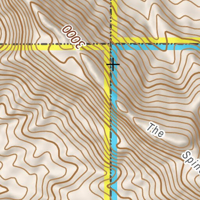 ANST Topo Map 16-2 Gila River Canyons 2 Preview 3