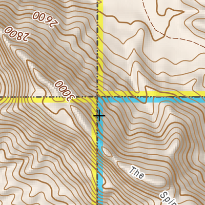 ANST Topo Map 16-2 Gila River Canyons 2 Preview 3