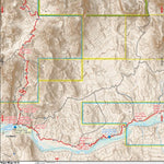 Arizona Trail Association ANST Topo Map 16-3 Gila River Canyons 3 a digital map