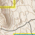 Arizona Trail Association ANST Topo Map 16-3 Gila River Canyons 3 a digital map