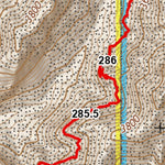 Arizona Trail Association ANST Topo Map 17-1/16-4 Alamo Canyon bundle exclusive