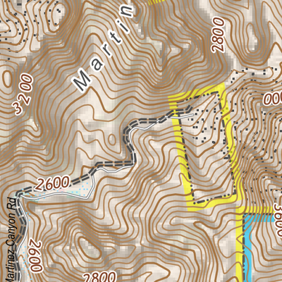 ANST Topo Map 17-1/16-4 Alamo Canyon Preview 3