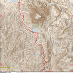 Arizona Trail Association ANST Topo Map 18-1/17-2 Reavis Canyon 1 digital map