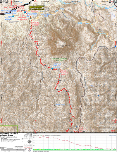 ANST Topo Map 18-1/17-2 Reavis Canyon 1 Preview 1