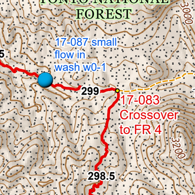 ANST Topo Map 18-1/17-2 Reavis Canyon 1 Preview 2