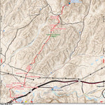 Arizona Trail Association ANST Topo Map 18-2 Reavis Canyon 2 digital map