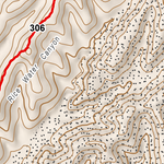 ANST Topo Map 18-2 Reavis Canyon 2 Preview 2
