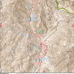 Arizona Trail Association ANST Topo Map 18-3 Reavis Canyon 3 a digital map