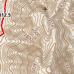 Arizona Trail Association ANST Topo Map 18-3 Reavis Canyon 3 digital map