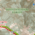 ANST Topo Map 19-1/18-4 Superstition Wilderness 1 Preview 2