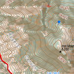 ANST Topo Map 19-1/18-4 Superstition Wilderness 1 Preview 3