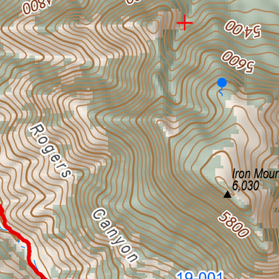 ANST Topo Map 19-1/18-4 Superstition Wilderness 1 Preview 3