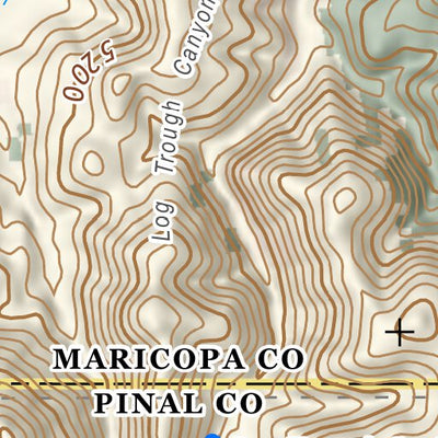 ANST Topo Map 19-2 Superstition Wilderness 2 Preview 2