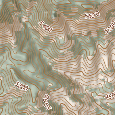 ANST Topo Map 19-2 Superstition Wilderness 2 Preview 3