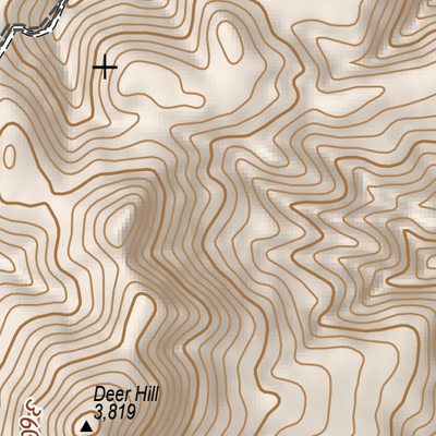 ANST Topo Map 20-1/19-5 Four Peaks 1 Preview 2