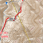 ANST Topo Map 20-1/19-5 Four Peaks 1 Preview 3