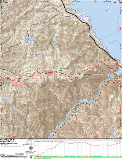 ANST Topo Map 20-2 Four Peaks 2 Preview 1