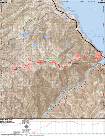 ANST Topo Map 20-2 Four Peaks 2 Preview 1