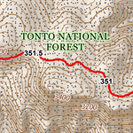 ANST Topo Map 20-2 Four Peaks 2 Preview 2
