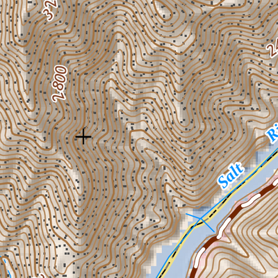 ANST Topo Map 20-2 Four Peaks 2 Preview 3