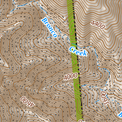 ANST Topo Map 20-3 Four Peaks 3 Preview 3