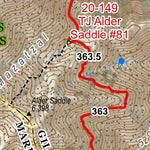 ANST Topo Map 21-1/20-4 Pine Mountain 1 Preview 2