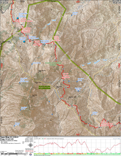 ANST Topo Map 21-1/20-4 Pine Mountain 1 Preview 1