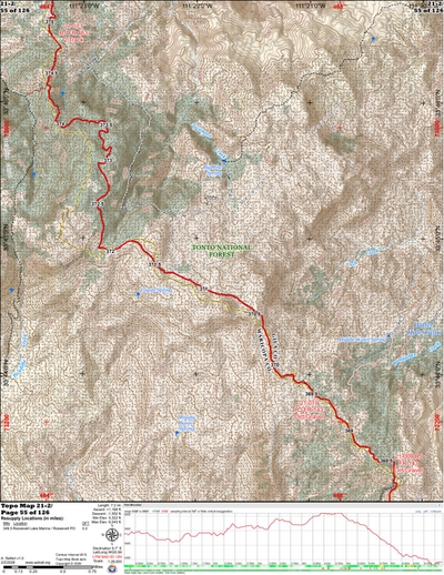 ANST Topo Map 21-2 Pine Mountain 2 Preview 1