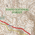 ANST Topo Map 21-2 Pine Mountain 2 Preview 2