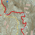 ANST Topo Map 21-2 Pine Mountain 2 Preview 3