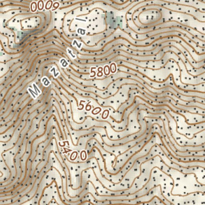 Arizona Trail Association ANST Topo Map 21-3 Pine Mountain 3 a digital map