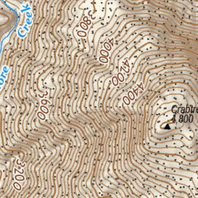 Arizona Trail Association ANST Topo Map 22-1/21-4 Saddle Mountain 1 a digital map