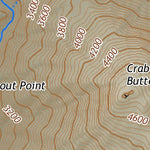 Arizona Trail Association ANST Topo Map 22-1/21-4 Saddle Mountain 1 bundle exclusive