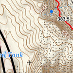 Arizona Trail Association ANST Topo Map 22-1/21-4 Saddle Mountain 1 digital map