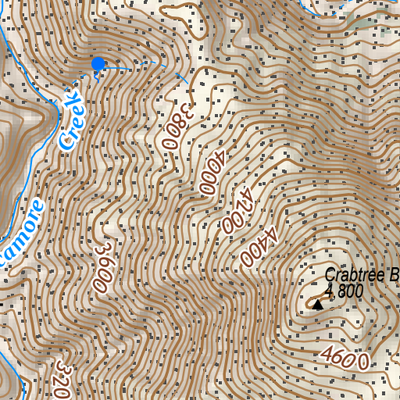 ANST Topo Map 22-1/21-4 Saddle Mountain 1 Preview 3