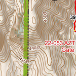 ANST Topo Map 22-2 Saddle Mountain 2 Preview 2