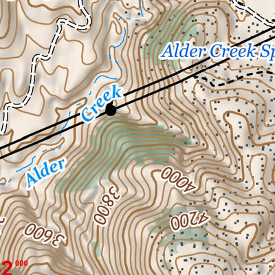 ANST Topo Map 22-2 Saddle Mountain 2 Preview 3