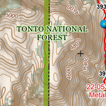 ANST Topo Map 22-2 Saddle Mountain 2 Preview 2