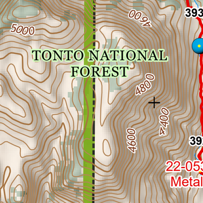 ANST Topo Map 22-2 Saddle Mountain 2 Preview 2