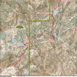 Arizona Trail Association ANST Topo Map 23-1/22/3 Mazatzal Divide 1 a digital map