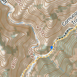 Arizona Trail Association ANST Topo Map 23-1/22/3 Mazatzal Divide 1 a digital map