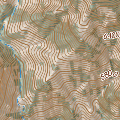 ANST Topo Map 23-2 Mazatzal Divide 2 Preview 2