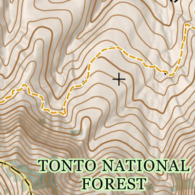 ANST Topo Map 23-3 Mazatzal Divide 3 a Preview 2
